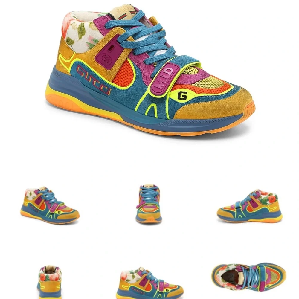 GUCCI ultrapace mid multi color sneakers - Picture 14 of 14